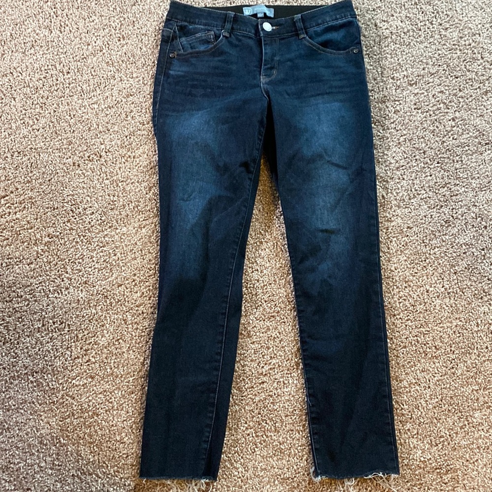 Wit & Wisdom Raw Hem Skinny Jeans Size 6